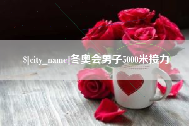 桓台冬奥会男子5000米接力
