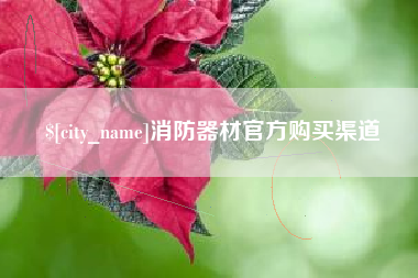 桓台消防器材官方购买渠道