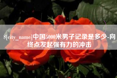 桓台中国5000米男子记录是多少-向终点发起强有力的冲击