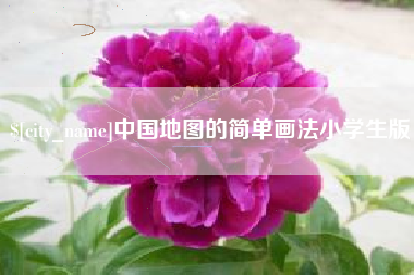 桓台中国地图的简单画法小学生版