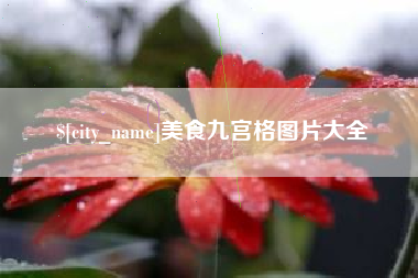 桓台美食九宫格图片大全