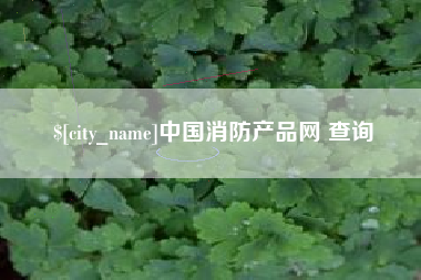 桓台中国消防产品网 查询