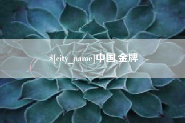 桓台中国,金牌