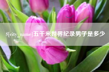 桓台五千米世界纪录男子是多少