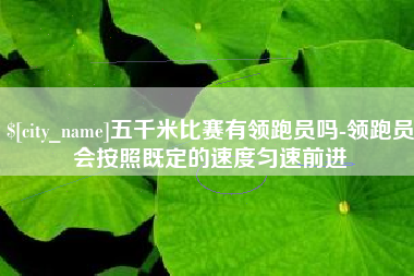 桓台五千米比赛有领跑员吗-领跑员会按照既定的速度匀速前进