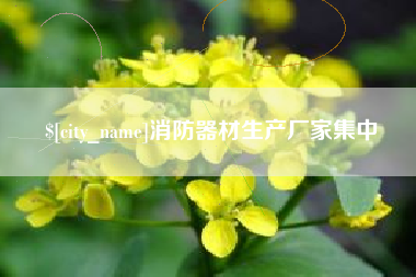 桓台消防器材生产厂家集中
