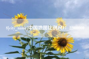 桓台中国地图比例尺1：22000000