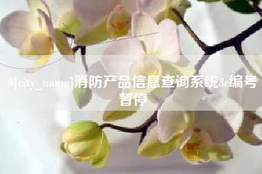 桓台消防产品信息查询系统3c编号暂停