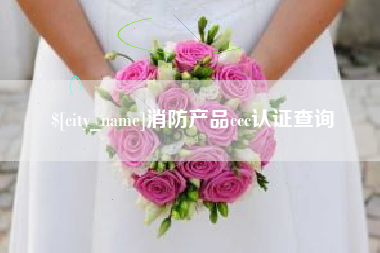 桓台消防产品ccc认证查询