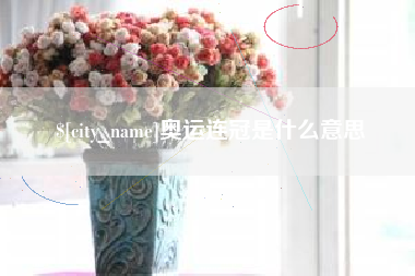 桓台奥运连冠是什么意思